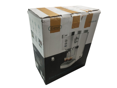 Ekspres kolbowy 2in1 Smart Espresso Gevi CM5022A-GS Biały