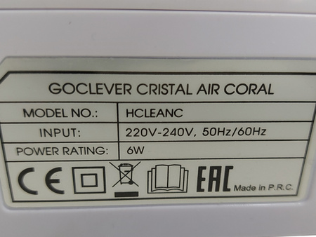 Oczyszczacz powietrza GOCLEVER Cristal Air Coral (HCLEANC)