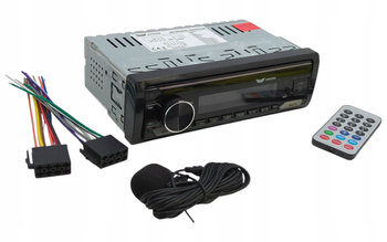 Radio samochodowe Vordon HT-195BT 4x60W radio Bluetooth AUX USB