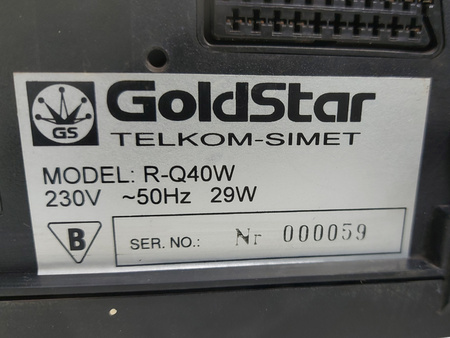 Magnetowid VHS Goldstar R-Q40W