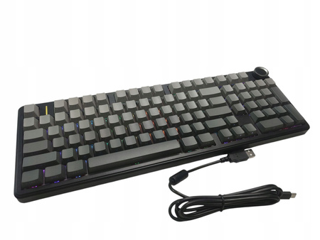 Klawiatura mechaniczna AULA F99 Pro 96% RGB tri-mode z pokrętłem