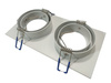 Oczko oprawa podwójna GU10 / MR16 LED SPOT LIGHT FITTING 155X75MM AIGOSTAR