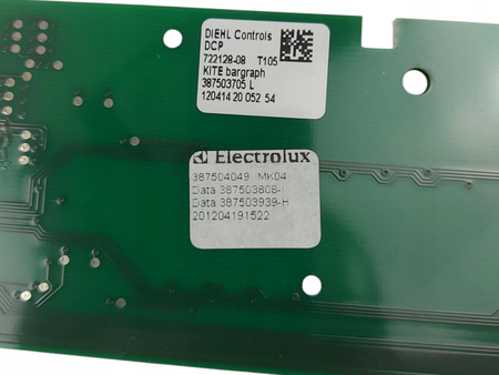 MODUŁ STEROWANIA PŁYTY GRZEWCZEJ 387504049 ELECTROLUX 9825614336205