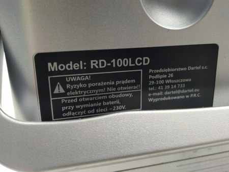 Radio przenośne Dartel RD-100LCD AM, FM, SW