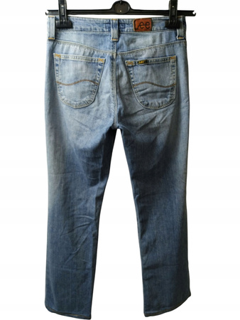 Spodnie jeans damskie LEE Rozmiar 28/31 NIEBIESKIE