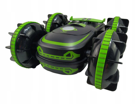 Zdalnie sterowany samochód Amfibia 2,4GHz 4WD RC obracający się o 360°