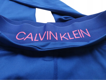 Legginsy Damskie Niebieskie CALVIN KLEIN Roz. S
