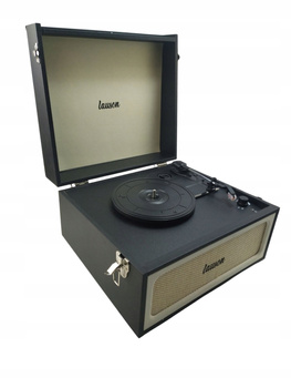 Lauson Retro Gramofon Winylowy YT077-Black