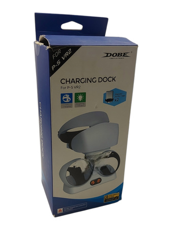 Stacja ładująca ładowarka podstawka stojak do PS VR2 i 2 kontrolerów