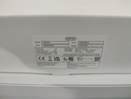LODÓWKA TURYSTYCZNA SPRĘŻARKOWA MOBICOOL MCF60 58l