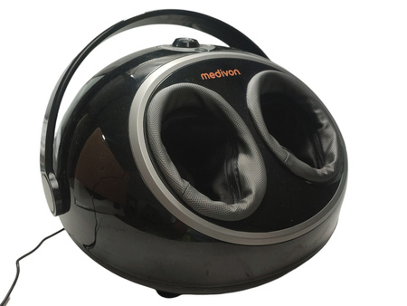 MASAŻER DO STÓP MASAŻ SHIATSU POWIETRZNY GRZANIE Medivon Pure Complete Pro