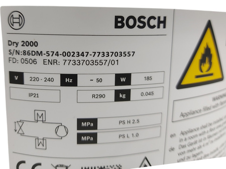 Osuszacz powietrza Bosch Dry 2000 - 12 litrów