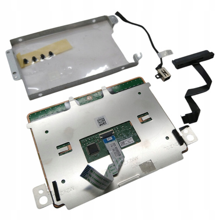 Gniazdo zasilania, taśma SATA, touchpad laptopa Dell P90F005