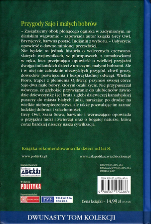 Przygody Sajo i małych bobrów Grey Owl