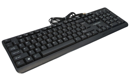 Klawiatura membranowa USB Natec Trout Slim Czarny