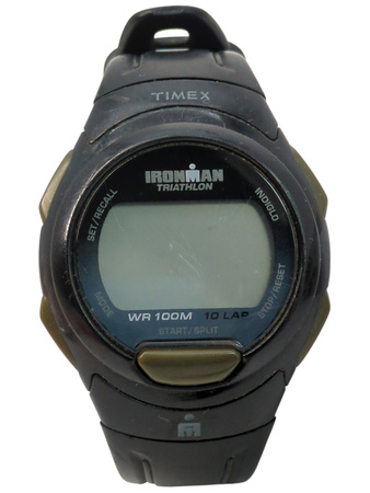 Zegarek męski cyfrowy Timex Ironman 39mm na czarnym gumowym pasku