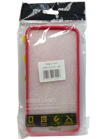 Etui Plecki do Samsung Galaxy S23 Plus Magic Shield czerwony