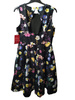 Sukienka damska LITTLE MISTRESS Rozmiar 44 Czarna w kwiaty