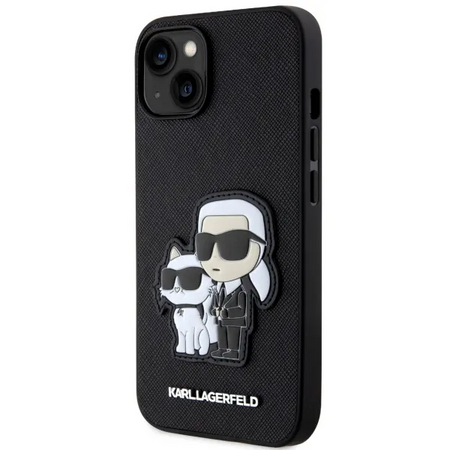 Plecki Etui Case Karl Lagerfeld KLHCP14MSANKCPK do iPhone 14 Plus Czarny