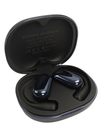 Słuchawki bezprzewodowe YYK-Q16 Pro Open-Ear Bluetooth 5.4 LCD IPX6 etui