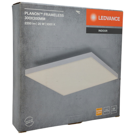Lampa LED Ledvance PLANON Frameless 300x300 mm 20W 3000K