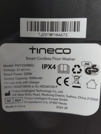 Odkurzacz pionowy Tineco Floor One S5 2w1 FW103400EU