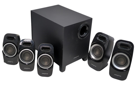 Głośniki komputerowe 5.1 Creative Inspire T6300 Czarny
