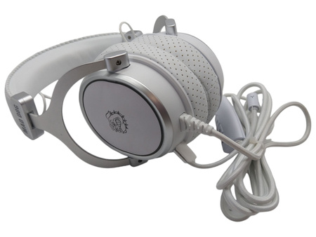 Słuchawki nauszne Mad Dog GH800W Białe przewodowe 7.1