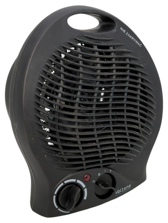 Termowentylator Volteno VO0800 2000W 2 stopnie mocy czarny