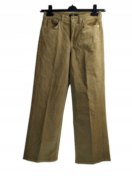 Spodnie damskie Sztruksowe Brązowe 7 FOR ALL MANKIND ROZ.25