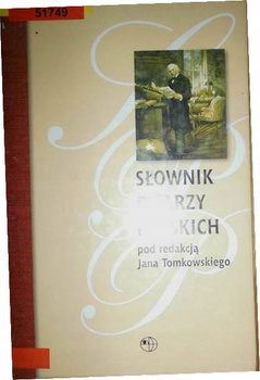 Słownik pisarzy polskich Jan Tomkowski
