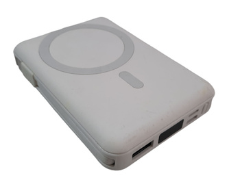 Powerbank Yiisonger KT-D011 10000mAh z wbudowanymi kablami BIAŁY