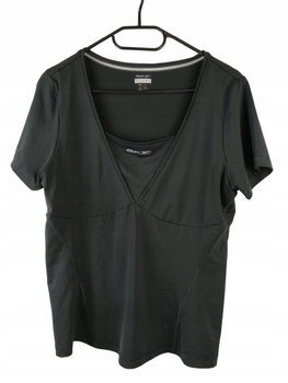 T-SHIRT DAMSKI REEBOK ROZMIAR L CZARNY