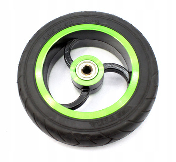 KOŁO Z OPONĄ YT-D23 145X40 ZIELONE HULAJNOGI MOTUS 6,5