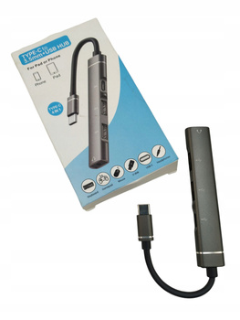 Hub USB 2 x USB / USB - C / 3,5 mm