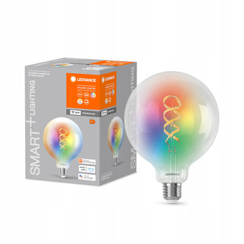Żarówka E27 Filament Globe125 40 Multicolor 4,8W=40W 470lm Smart+ Ledvance