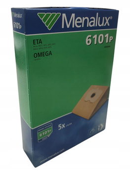 Worki papierowe z filtrem do odkurzacza Menalux 6101P (5 sztuk)