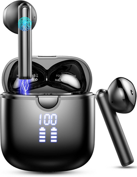 Słuchawki bezprzewodowe Bluetooth 5.3 z mikrofonem IT108 Czarny