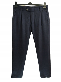 SPODNIE DAMSKIE GRANATOWE WINDSOR ROZ.48