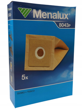 Worki do odkurzacza Menalux 8043P DOMO Hausmeister TESCO 5 szt.