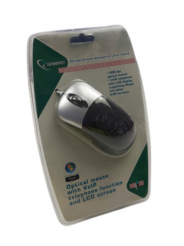 Mysz Gembird SKY-M1 przewodowa USB 3 przyciski czarno-szara