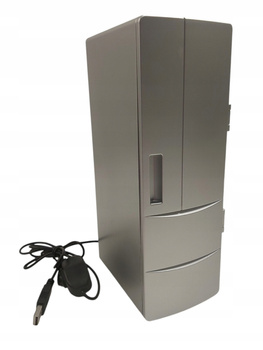 Mini lodówka przenośna na USB Raguso 600 ml
