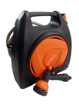 Bęben naścienny z wężem ogrodowym UMI UM19015 10M