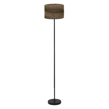 LAMPA PODŁOGOWA STOJĄCA Decor Cardboard Cylinder Floor E27 brązowa