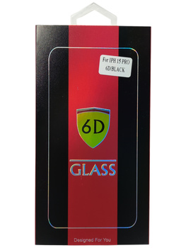 Szkło hartowane 6D Glass do iPhone 15 Pro