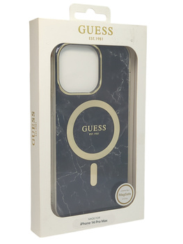 Oryginalne etui Plecki do Iphone 14 PRO MAX CASE GUESS granit