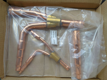 ZESTAW 4 ELEMENTÓW MIEDZIANYCH DO KLIMATYZACJI POMPY CIEPŁA E162SN