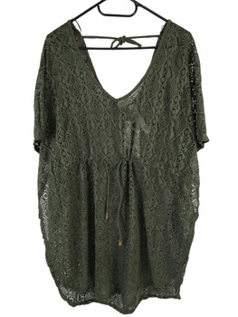 BLUZKA DAMSKA CENSORED ROZMIAR XS/S ZIELONY
