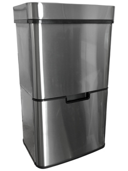 Automatyczny kosz na śmieci z czujnikiem ruchu Vertak SG652266 62l 3 komory