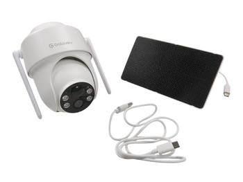 Kamera Galayou R1 do Monitoringu Zewnętrznego 2K z Zasilaniem Solarnym